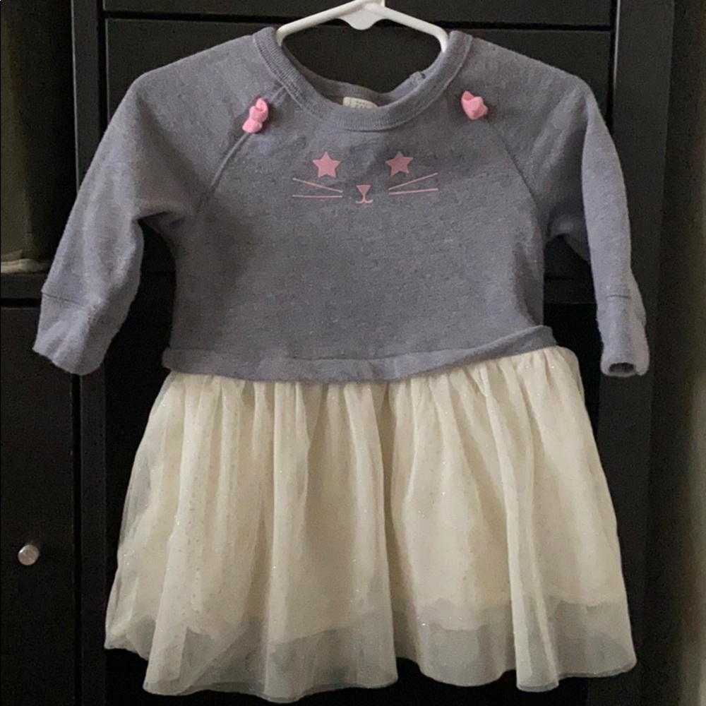 Gap sweater dress  with tulle bottom